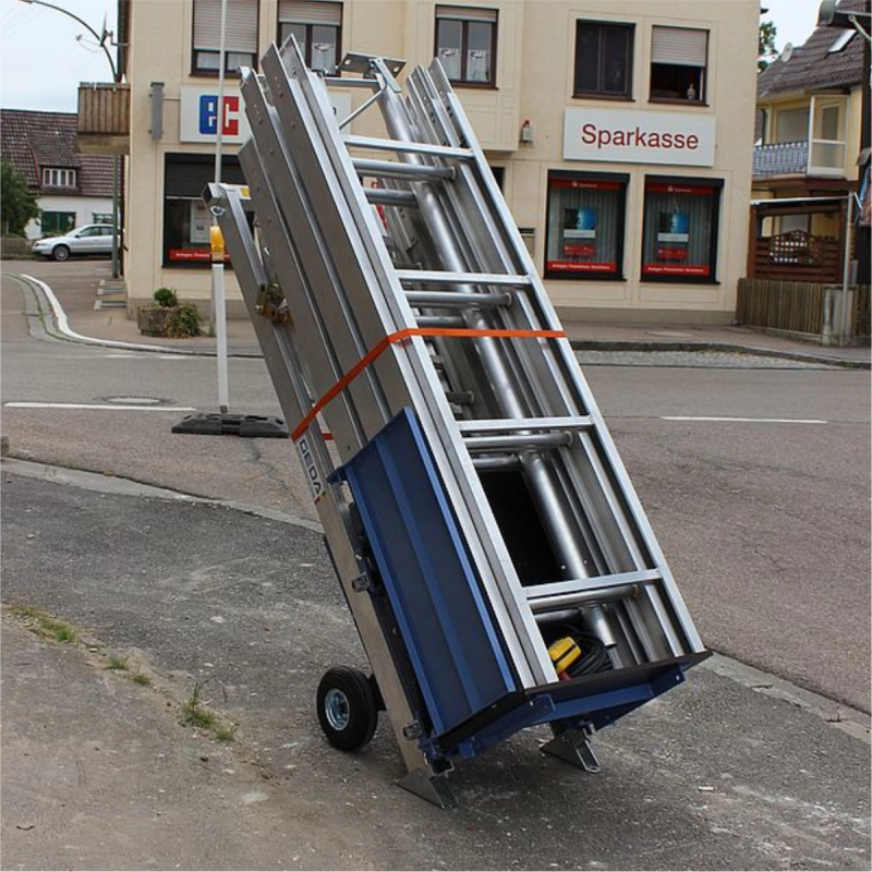 Elevator materiale constructii GEDA 250 COMFORT complet echipat, H=19,5m Elevator materiale constructii GEDA 250 COMFORT complet echipat, H=19,5m